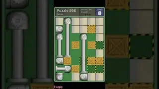 Pushing Machine (Genius) Level Puzzle 598 - Perfect Solution