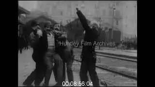 Slapstick Comedy, 1900s - Archive Film 1048425