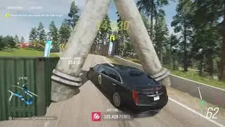 I MADE A DRIFT ZONE TRACK USING THE NEW TRACK EDITOR AND ITS REALLY HARD (Forza Horizon 4)