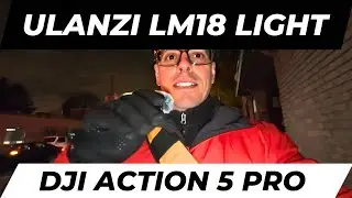 Ulanzi LM18 Light: яркое обновление для вашего DJI Action 5 Pro
