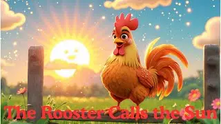 The Rooster Calls the Sun 🌞 | Fun Morning Song for Kids | Wake-Up Song for Children