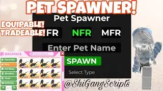 OP 🐧 ICE CREAM PENGUINS ADOPT ME SCRIPT | Pet Spawner Showcase
