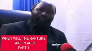 When the rapture takes place. THE TWO MOST GLORIFIED PROPHETS OF THE LORD PROPHETS DR DAVID OWUOR