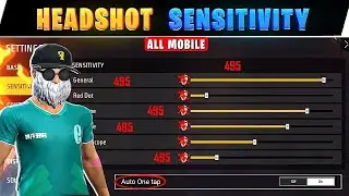 Headshot Sensitivity || Free fire headshot setting in tamil 🔥 || Ob51 Update headshot setting