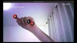 OpenCV Game: Combine Atoms with Hand Tracking
