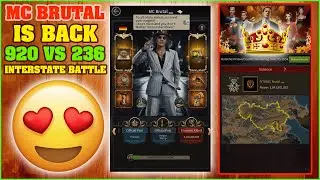 MC Brutal Took Multiple Raids From CgK - 920 Vs 236 - Interstate Battle - Mafia City