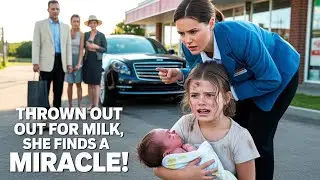 Heartwarming: Little Girl Kicked Out for 'Stealing' Milk Discovers Surprising Power of Kindness!