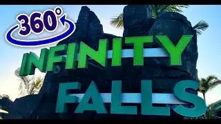 Infinity Falls SeaWorld Orlando 360 Camera
