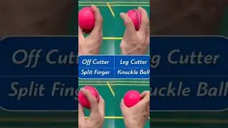 off cutter ,leg cutter, split finger, knuckle ball #cricket #trending #comment #subscribe
