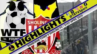 HIGHLIGHTS: Wimborne Town v Sholing FC (Sthn League Premier South) #nonleague #football #highlights