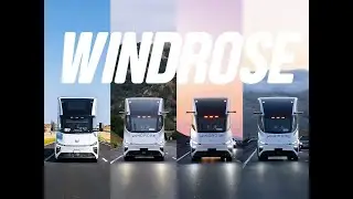 Windrose Electric's long-haul EV truck is now in 5 continents and 24 countries.