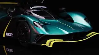 Aston Martin Valkyrie AMR Pro RC Car 1/14 Scale Licensed Remote Control Toy Car by Rastar