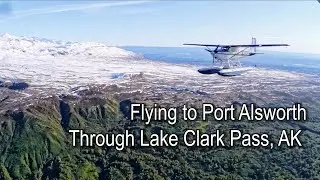 Lake Clark | Air to Air Enroute to Port Alsworth | Alaska | Geoff Oliver