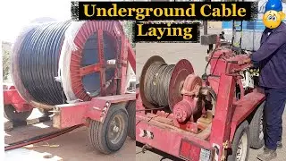 Underground Cable | Cable Laying Work | Underground Cable Laying | 11kv cable installation | MM Asif
