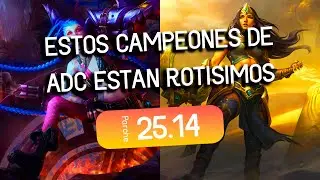 ✅ TIER LIST ADCARRY | PARCHE 25.14 | League of legends | @thema3ve