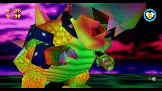 Super Mario 64 Deluxe:Cola De Bowser Dominada Y Mod OMM