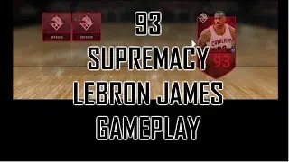 Nba Live Mobile 93 Supremacy Lebron James Gameplay!!