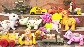 Rabbit, Helicopter, Dolls , Birds toys. ।। #cartoon #toyswala #toys #traintoys 