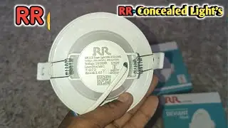 RR Concealed Light's installation|| concealed light kaise lagaye|| concealed light fittings||