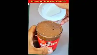 Bet You Can&rsquo;t Name Both Chocolates 🍫 | Riddles Puzzles Quiz | Chocolate | #shorts