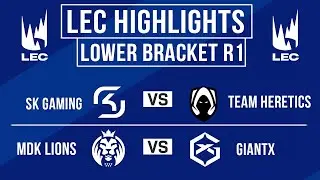 LEC Highlights ALL GAMES Lower Round 1 | LEC Winter 2024