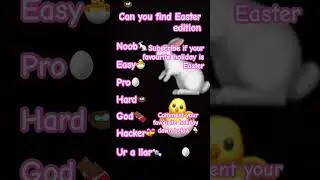 #canyoufind #canyoufindthemall #pleasegetmeto500subs #likandshare #please_sub #easteredition #easter