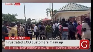 Frustrated ECG customers mass up
