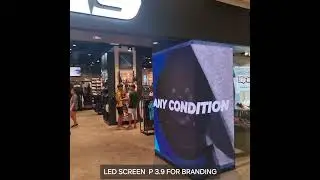 Led Screen or Videotron for Indoor Branding.