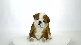 Hi-Line Gift Medium Sleeping Bulldog Garden Statue