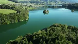 &Icirc;le d ogoz lac de la Gruy&egrave;re