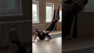 Йога в гамаках для мужчин