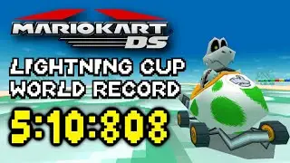 Mario Kart DS - Lightning Cup 150cc World Record in 5:10.808