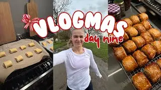 Vlogmas day 9 | get back into running, positive thinking and homemade sausage rolls