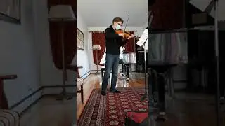 Thomas's violin exam preparation