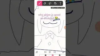 why chloe is good at drawing miss circle