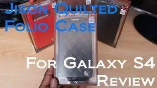 Jison Quilted Folio Case for Samsung Galaxy S4 - Review