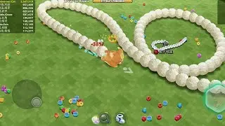 Sweet Crossing Snake io - Gameplay Walkthrough Android Part 1(Five million points)
