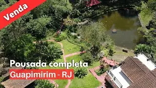 LINDA CHÁCARA À VENDA na Serra, com  lago, vista para as montanhas Porteira fechada.