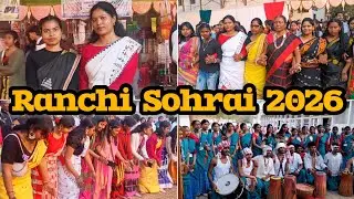 राजधानी सोहराय राँची 2026 // Ranchi Sohrai 2026//Santali Vlog #kiskufamilysahibganj #ranchisohrai 