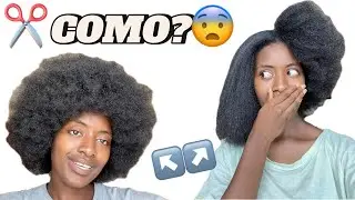 Como cortar as pontas do cabelo crespo?
