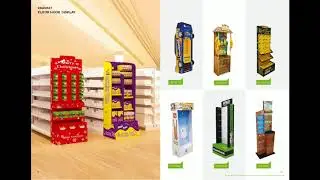 POS cardboard display catalogue