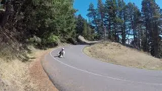 Longboarding Mt Constitution Rd Moran State Park Orcas Island Washington Aera K5 Powell Samurai Deck