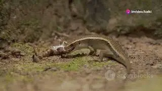 Ants vs. Frog: Teamwork Saves the Day!