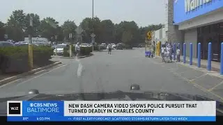 Dash camera video shows police pursuit that turned deadly in Charles County