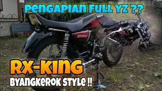 REVIEW RX KING BYANGKEROK 135CC || PAKE KNALPOT BOBAN NUKLIR !!!