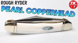 Rough Ryder Pearl Copperhead RR044 Pocket Knife