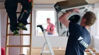 Eventyrlig oppussing - Takmontert Varmepumpe