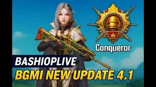 New update 4.1 is here❤️⚡️ BashiOp❤️ 🚀 welcome to all ❤️#bgmi #bgmilive #livegaming #roommatch #bgmi