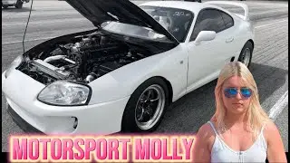 Molly Motorsports Supra in Orlando No Prep #noprep #noprepracing