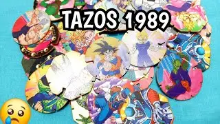 Os ENSE&Ntilde;O mi peque&ntilde;a COLECCION de TAZOS de DRAGON BALL Z Vintage